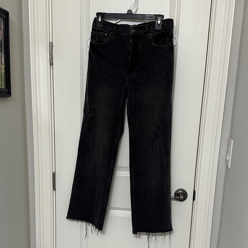 Boyish Black distressed Jean